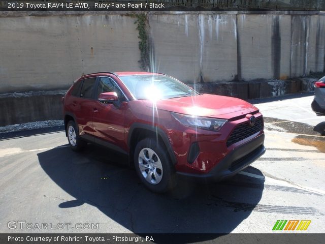 2019 Toyota RAV4 LE AWD in Ruby Flare Pearl