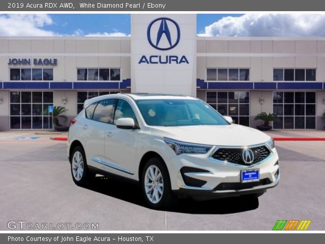 2019 Acura RDX AWD in White Diamond Pearl