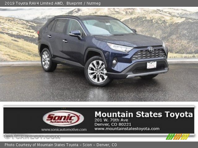 2019 Toyota RAV4 Limited AWD in Blueprint