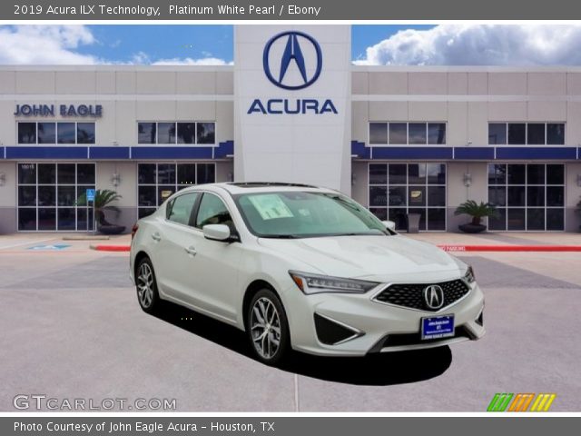 2019 Acura ILX Technology in Platinum White Pearl