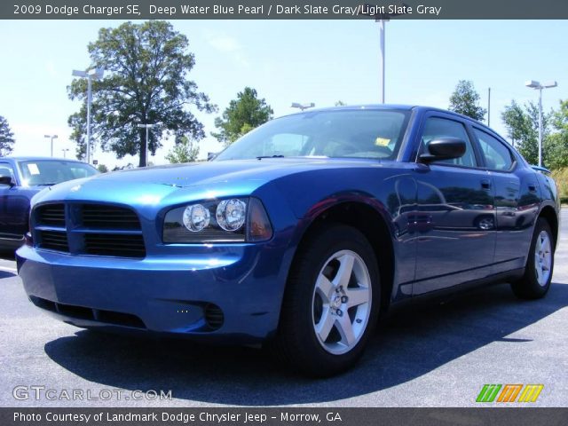 2009 Dodge Charger SE in Deep Water Blue Pearl
