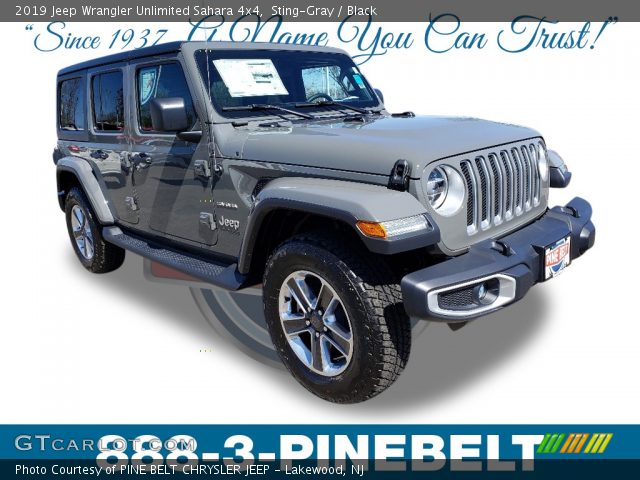 2019 Jeep Wrangler Unlimited Sahara 4x4 in Sting-Gray