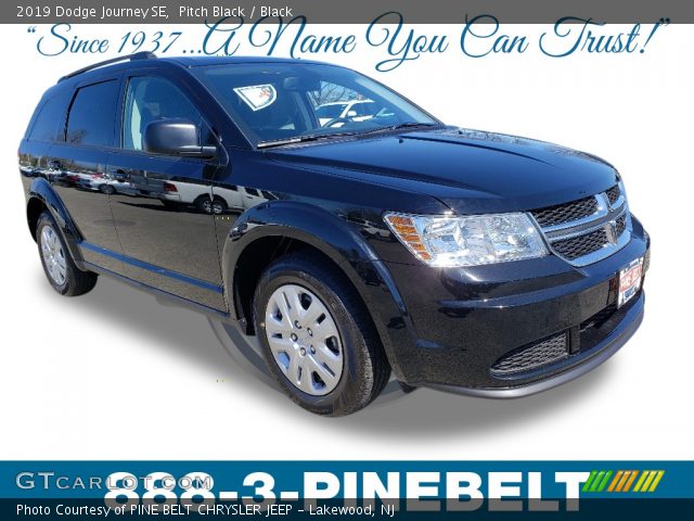2019 Dodge Journey SE in Pitch Black
