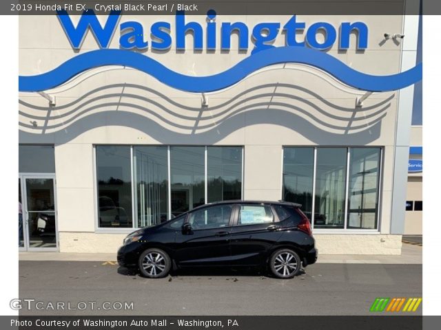 2019 Honda Fit EX in Crystal Black Pearl