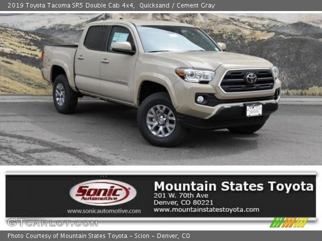 2019 Toyota Tacoma SR5 Double Cab 4x4 in Quicksand