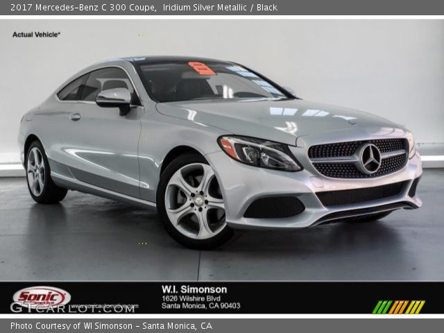 2017 Mercedes-Benz C 300 Coupe in Iridium Silver Metallic