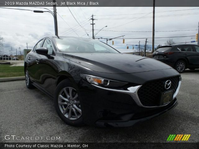 2019 Mazda MAZDA3 Sedan in Jet Black Mica