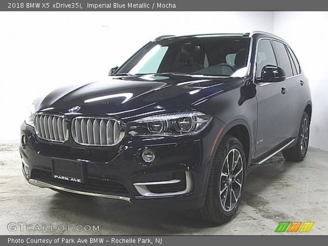 2018 BMW X5 xDrive35i in Imperial Blue Metallic