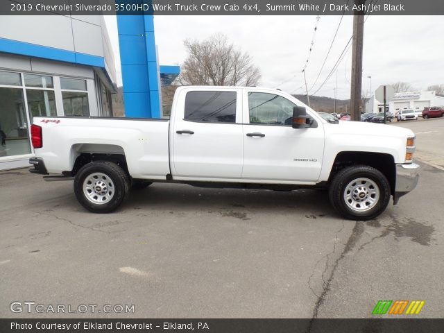 2019 Chevrolet Silverado 3500HD Work Truck Crew Cab 4x4 in Summit White