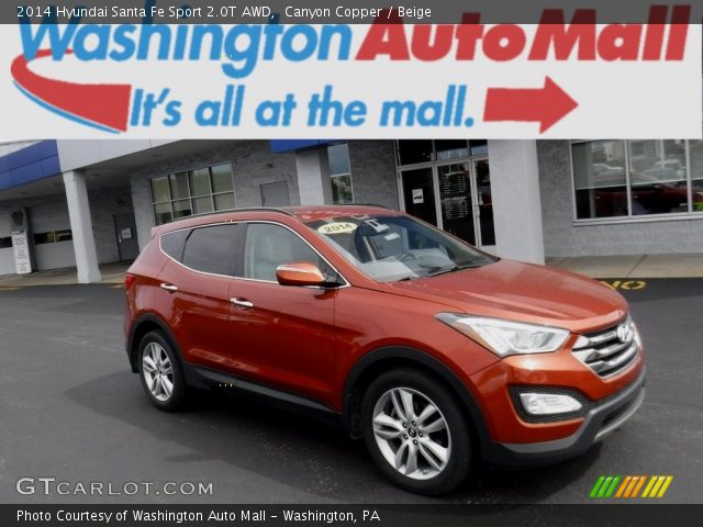 2014 Hyundai Santa Fe Sport 2.0T AWD in Canyon Copper