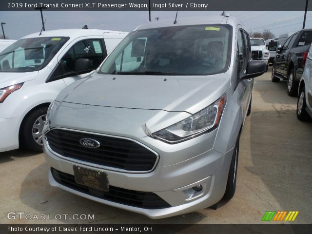 2019 Ford Transit Connect XLT Passenger Wagon in Ingot Silver