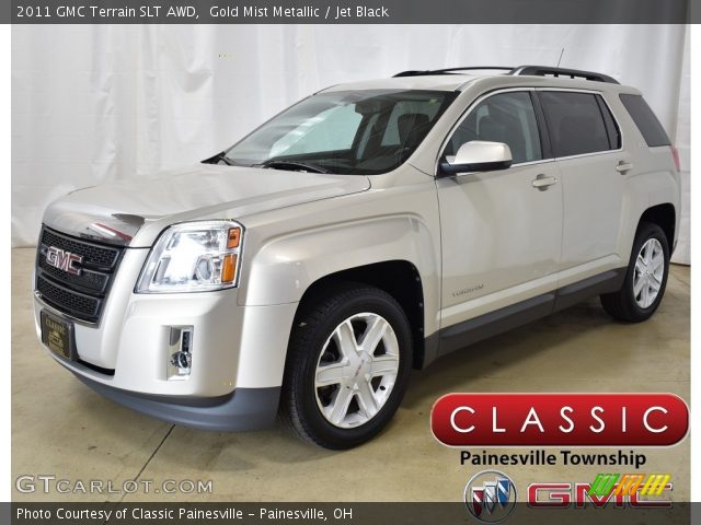 2011 GMC Terrain SLT AWD in Gold Mist Metallic