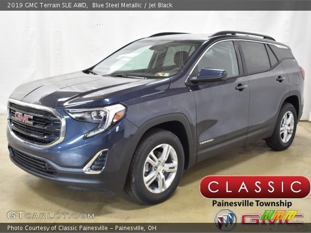 2019 GMC Terrain SLE AWD in Blue Steel Metallic