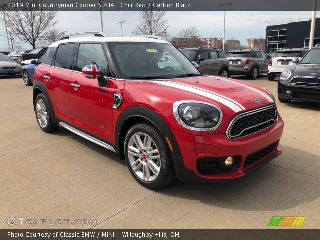 2019 Mini Countryman Cooper S All4 in Chili Red