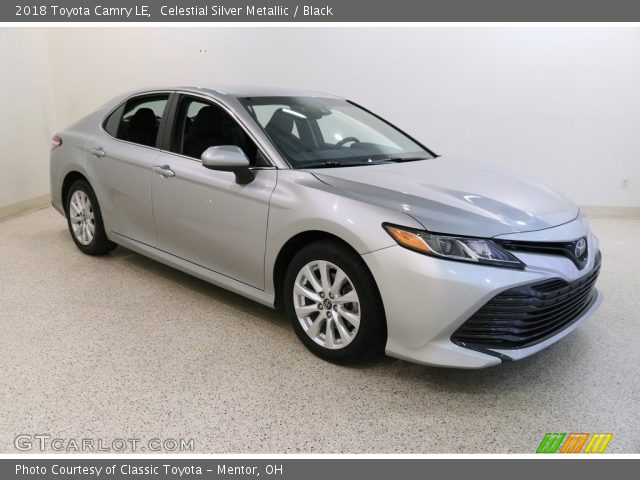 2018 Toyota Camry LE in Celestial Silver Metallic