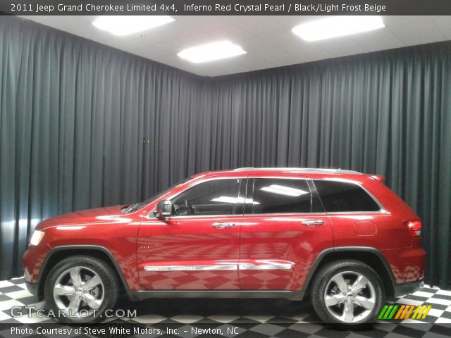 2011 Jeep Grand Cherokee Limited 4x4 in Inferno Red Crystal Pearl