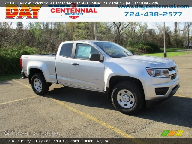 2019 Chevrolet Colorado WT Extended Cab 4x4 in Silver Ice Metallic