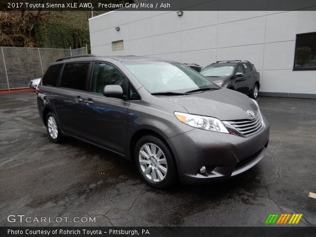 2017 Toyota Sienna XLE AWD in Predawn Gray Mica