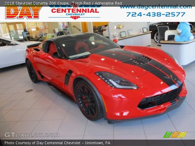 2018 Chevrolet Corvette Z06 Coupe in Torch Red