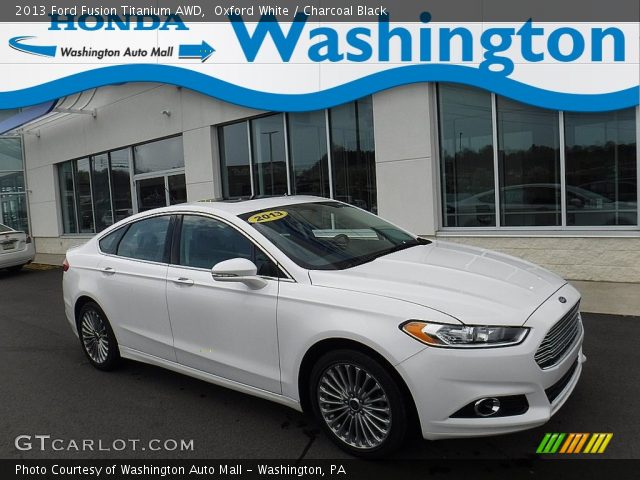2013 Ford Fusion Titanium AWD in Oxford White