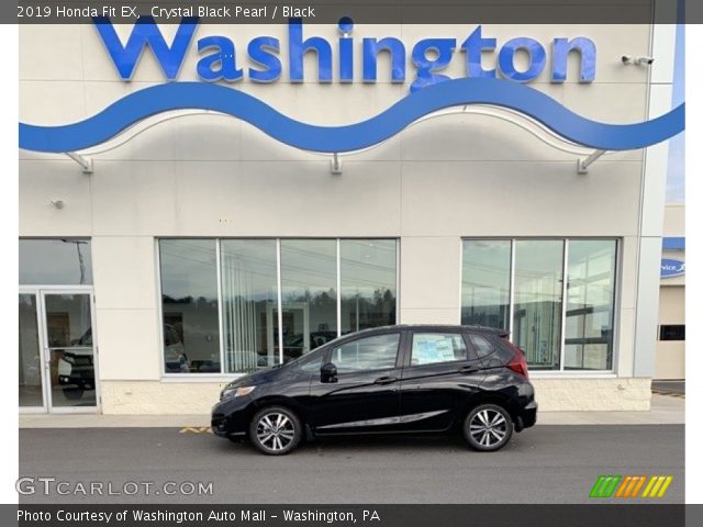 2019 Honda Fit EX in Crystal Black Pearl