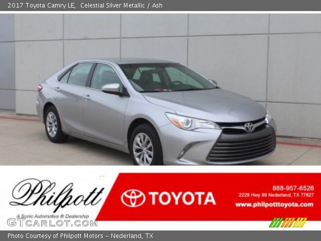 2017 Toyota Camry LE in Celestial Silver Metallic