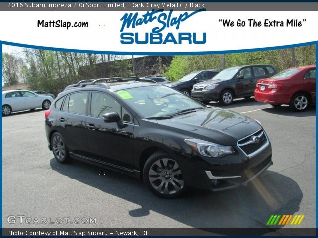 2016 Subaru Impreza 2.0i Sport Limited in Dark Gray Metallic