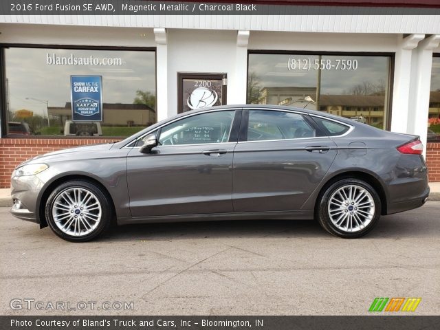 2016 Ford Fusion SE AWD in Magnetic Metallic