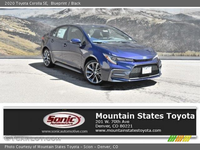 2020 Toyota Corolla SE in Blueprint