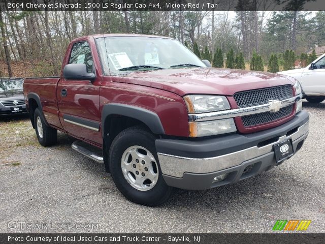 2004 Chevrolet Silverado 1500 LS Regular Cab 4x4 in Victory Red