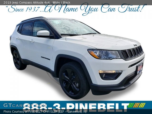 2019 Jeep Compass Altitude 4x4 in White