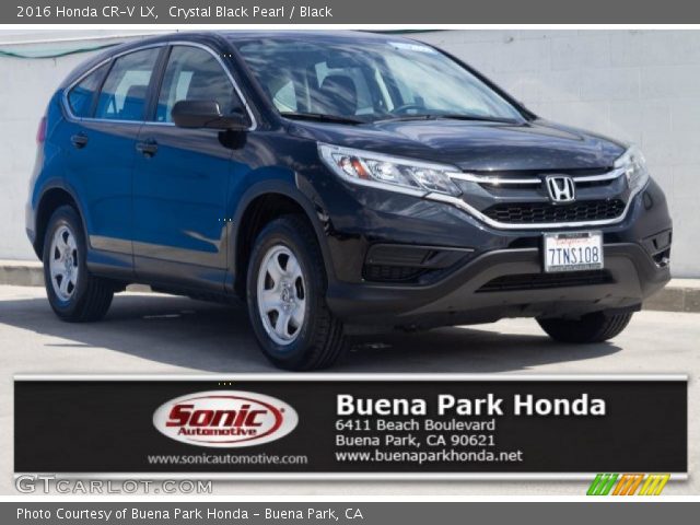 2016 Honda CR-V LX in Crystal Black Pearl