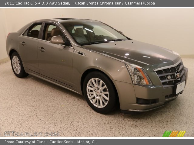 2011 Cadillac CTS 4 3.0 AWD Sedan in Tuscan Bronze ChromaFlair