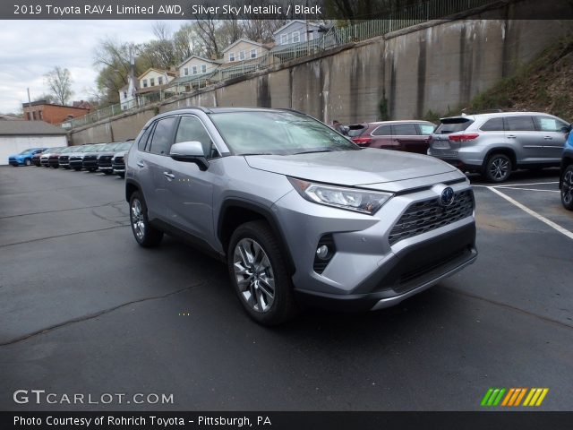 2019 Toyota RAV4 Limited AWD in Silver Sky Metallic