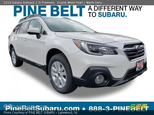 2019 Subaru Outback 2.5i Premium in Crystal White Pearl