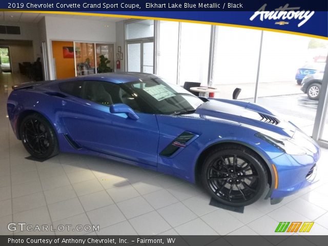2019 Chevrolet Corvette Grand Sport Coupe in Elkhart Lake Blue Metallic