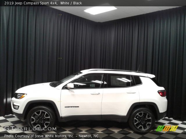 2019 Jeep Compass Sport 4x4 in White