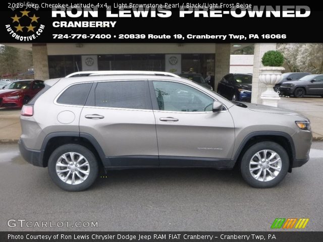2019 Jeep Cherokee Latitude 4x4 in Light Brownstone Pearl