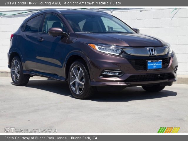 2019 Honda HR-V Touring AWD in Midnight Amethyst Metallic