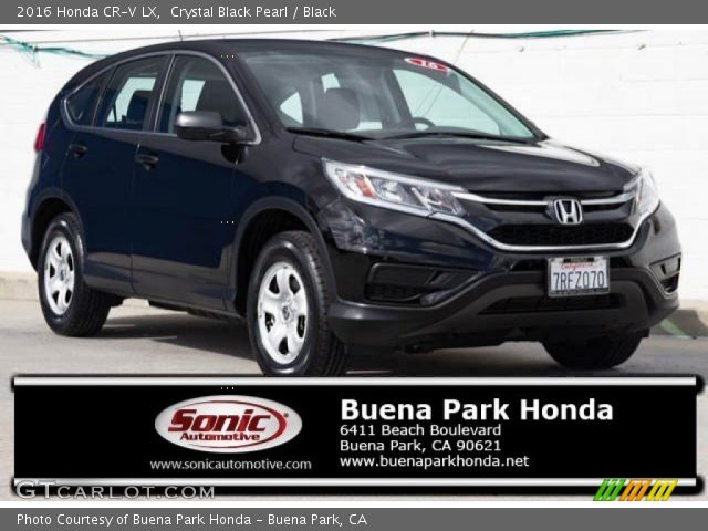 2016 Honda CR-V LX in Crystal Black Pearl