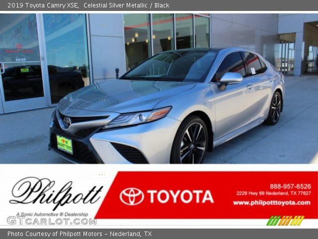 2019 Toyota Camry XSE in Celestial Silver Metallic