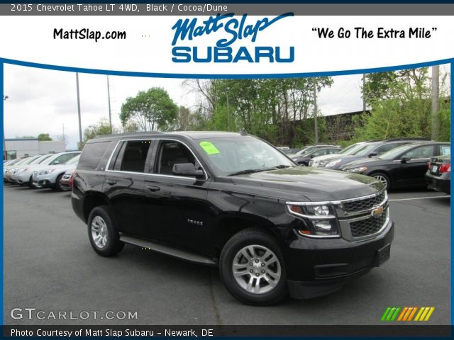 2015 Chevrolet Tahoe LT 4WD in Black