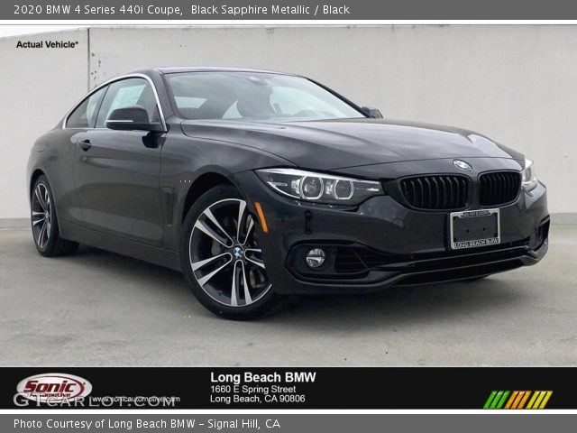 2020 BMW 4 Series 440i Coupe in Black Sapphire Metallic