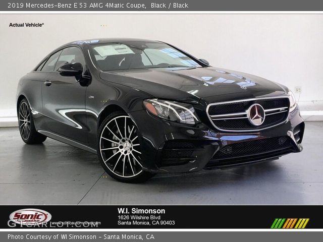 2019 Mercedes-Benz E 53 AMG 4Matic Coupe in Black