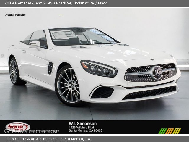 2019 Mercedes-Benz SL 450 Roadster in Polar White