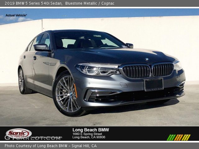 2019 BMW 5 Series 540i Sedan in Bluestone Metallic