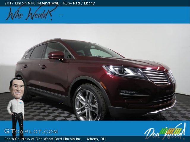 2017 Lincoln MKC Reserve AWD in Ruby Red