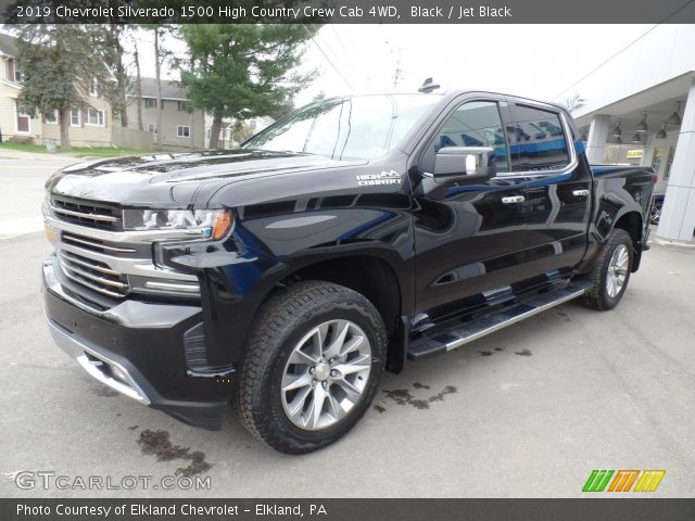 2019 Chevrolet Silverado 1500 High Country Crew Cab 4WD in Black