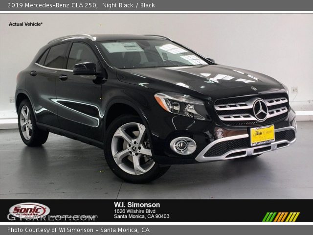 2019 Mercedes-Benz GLA 250 in Night Black