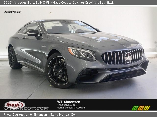 2019 Mercedes-Benz S AMG 63 4Matic Coupe in Selenite Grey Metallic
